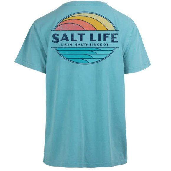 Salt Life Tops - Vintage Rays Short Sleeve Boyfriend Tee